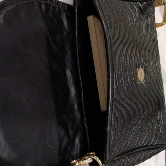 Versace vinyl evening purse $35 + free scarf - Picture 5 of 10